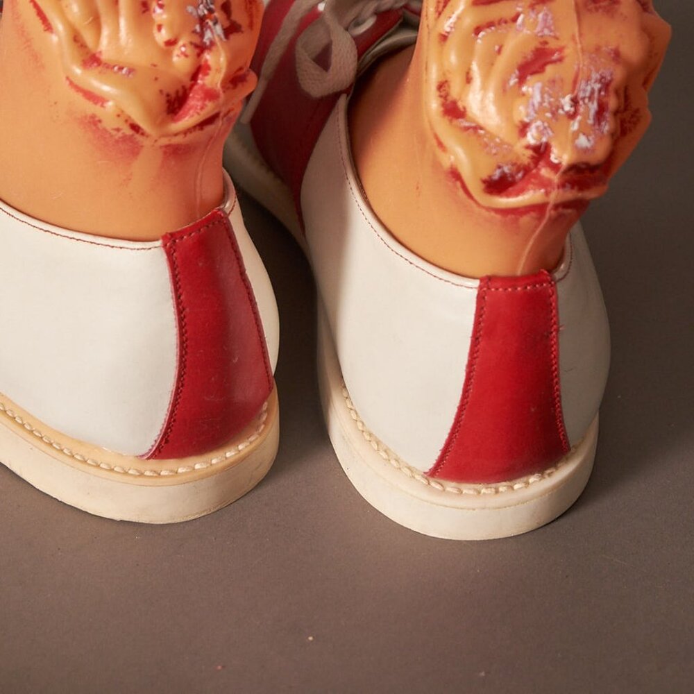 1980s Red and White Muffy’s Willits Saddle Shoes
